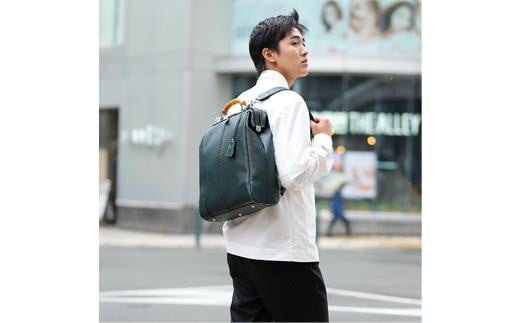 豊岡鞄 YOUTA エルク3WAY縦ダレス(YK3ME)ダークグリーン兵庫県豊岡市140000衣類・装飾品・工芸品鞄・バッグ