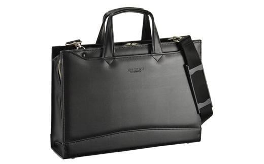 合皮大開き兼用ビジネス 小(22346-01)クロ兵庫県豊岡市59000衣類・装飾品・工芸品鞄・バッグ