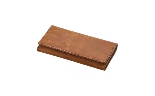 豊岡財布 Haaki Leather 長財布 HLW300 コニャック(HLW300)兵庫県豊岡市235000衣類・装飾品・工芸品財布