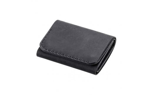 豊岡財布 Haaki Leather ミニ財布 HLW302 ネロ(HLW302)兵庫県豊岡市108000衣類・装飾品・工芸品財布