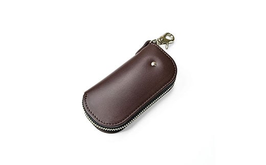 LUGGEX レザーキーケース ダークブラウン 35-0204-55兵庫県豊岡市31000衣類・装飾品・工芸品鞄・バッグ