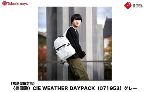 yIizL CIE WEATHER DAYPACK (071953) O[ / ؘacX  rWlX Xg[g A4t@CΉ m[gPC[ ʋ Y fB[X bN obNpbN bNTb