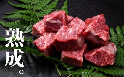 飛騨牛 カレーシチュー用 600g 牛肉 和牛 飛騨の牧場で育った熟成肉『山勇牛』30日以上熟成 サイコロステーキ 冷凍 飛騨牛 熟成肉 飛騨市岐阜県飛騨市20000肉牛肉