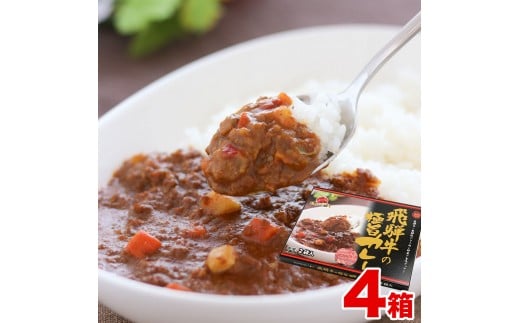 飛騨牛の極旨カレー 2食入り×4箱岐阜県飛騨市30000鍋セット・総菜・加工食品総菜