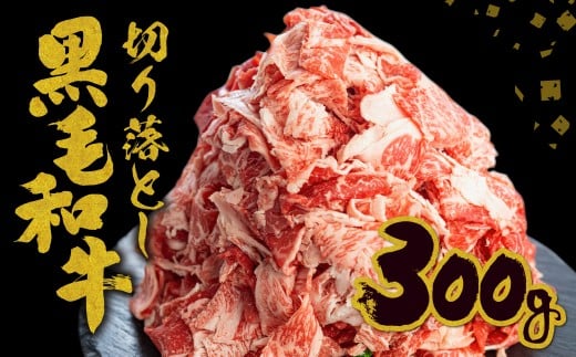【訳あり】うまい赤身にこだわった 牛飼いの和牛肉 切り落とし 大盛 スライス 飛米牛 300g 牛肉 肉 和牛 黒毛和牛 国産 牛丼 焼肉 すき焼き 訳あり岐阜県飛騨市7000肉牛肉
