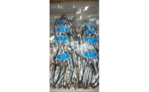 カタクチイワシ丸干し8袋セット 無添加 干物 おつまみ 魚介 焼きめざし【R00023】高知県土佐清水市6000魚介・海産物干物