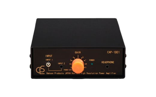CAP-1001 ( コンパクトパワーアンプ ) 約500g 音響機器 コンパクト オーディオ【バクーンプロダクツ 株式会社】コンパクト パワーアンプ オーディオ コンポーネント 音楽鑑賞 スピーカー ヘ