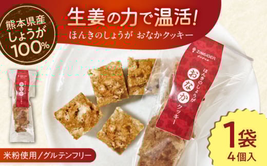 ほんきのしょうが おなかクッキー【ジンジベル】合志市 熊本県 しょうが 生姜 しょうが糖 ジンジャー スライス 菓子 スイーツ贈り物 かわいい ギフト プレゼント 洋菓子 クッキー 焼き菓子