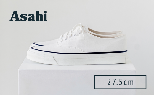 ASAHI DECK WHITE(27.5cm)_Ls030-11福岡県久留米市44000衣類・装飾品・工芸品靴・履物