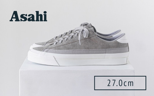 ASAHI BELTED  SUEDE GRAY (27.0cm)_Ls031-10福岡県久留米市55000衣類・装飾品・工芸品靴・履物