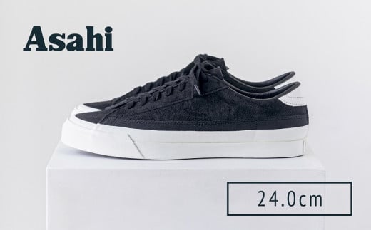 ASAHI BELTED  SUEDE BLACK(24.0cm)_Ls032-4福岡県久留米市55000衣類・装飾品・工芸品靴・履物