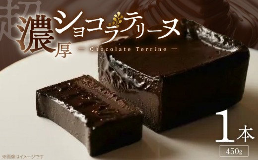 UNI ショコラテリーヌ _ ショコラ テリーヌ 450g × 1本 レア ガトーショコラ 濃厚 ねっとり 口当たり バニラアイス クッキー 相性がいい フォンダンショコラ お菓子 洋菓子 ケーキ スイー