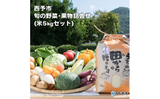 せいよ旬の野菜・果物・宇和米5kg詰合せセット愛媛県西予市17000野菜・きのこその他 野菜
