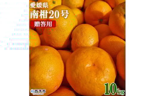 <愛媛県西予市産 温州みかん(南柑20号)贈答用 約10kg> 果物 くだもの ミカン 蜜柑 ギフト 柑橘 フルーツ 食べて応援 特産品 段畑みかん 愛媛県 西予市【常温】愛媛県西予市17000果物・フ