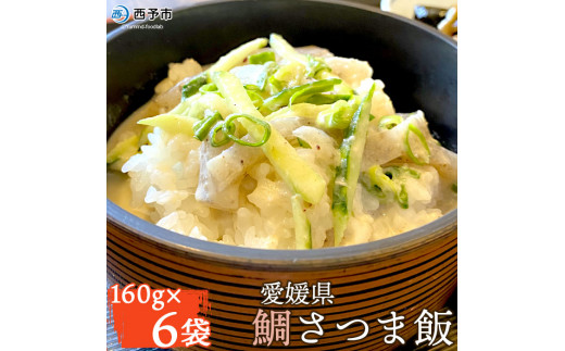 愛媛県 鯛さつま飯(6袋)愛媛県西予市17000魚介・海産物鮮魚