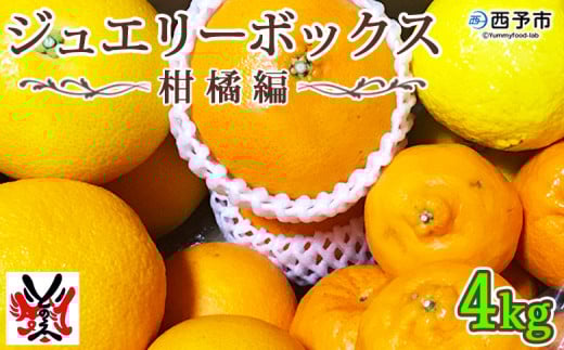 愛媛県明浜産 ジュエリーボックス(柑橘編)4kg【3月配送】愛媛県西予市20000果物・フルーツみかん・柑橘類