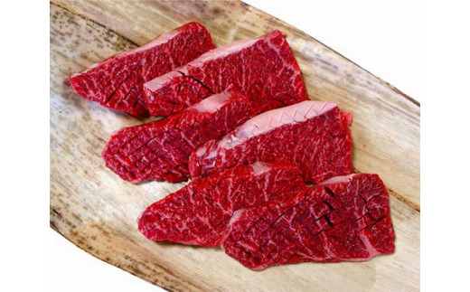 ◆近江牛花咲モモステーキ 480g(6枚)滋賀県高島市20000肉牛肉