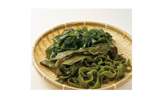 <食べ比べ>南三陸産 塩蔵わかめセット(塩蔵わかめ3袋、塩蔵茎わかめ2袋)【1503673】宮城県15000魚介・海産物のり・海藻