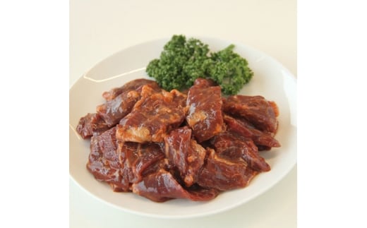 <ミートPROシリーズ>たれ漬け牛ハラミ焼肉 500g(醤油味)【1630633】宮城県10000肉牛肉