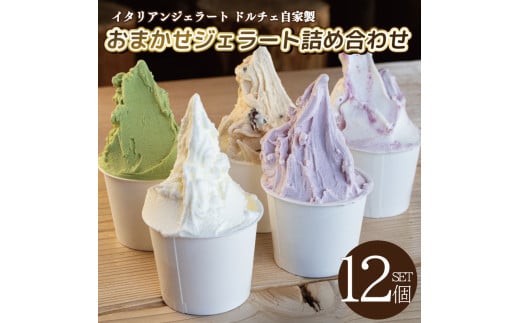ジェラート イタリアンジェラート おまかせセット 12個 120ml カップ アイスクリーム アイス シャーベット デザート スイーツ お菓子 洋菓子 おやつ 牛乳 ミルク 果物 フルーツ 野菜 やさい 柑