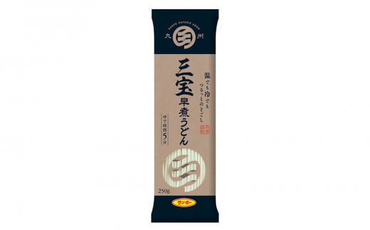三宝 早煮うどん【サンポー サンポー食品 うどん 麺  やわらか つるつる のどごし 早煮】K001046佐賀県基山町13000麺うどん