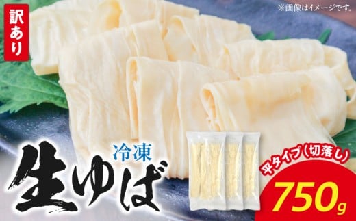冷凍 生ゆば750g(切落し)平タイプ滋賀県守山市10000鍋セット・総菜・加工食品その他 鍋セット・総菜・加工食品