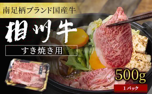 【国産希少牛】 相州牛(すき焼き用) 500g 南足柄ブランド 国産牛 肉 ふるさと納税【すき焼き 牛肉 お肉 ブランド牛 神奈川県 南足柄市 】神奈川県南足柄市26000肉牛肉