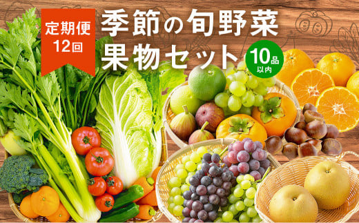 E16 【定期便12回】 季節の 旬野菜 ・ 果物 セット 詰め合わせ福岡県みやま市150000野菜・きのこその他 野菜