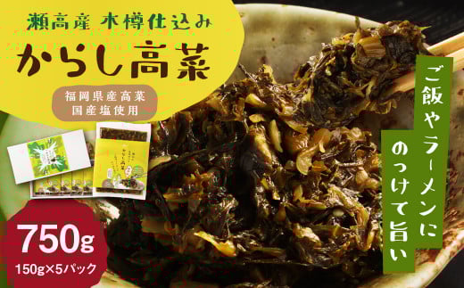 A261 瀬高産 からし高菜セット福岡県みやま市16000鍋セット・総菜・加工食品漬物・梅干・キムチ