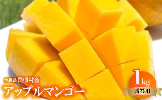 <2026年6月中旬から順次発送>贈答用のアップルマンゴー1kg【1601771】沖縄県国頭村18000果物・フルーツマンゴー・パイナップル