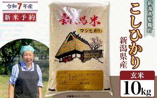 【玄米】新潟県産コシヒカリ10kg(特別栽培米)近藤農園新潟県聖籠町36000米・パン白米
