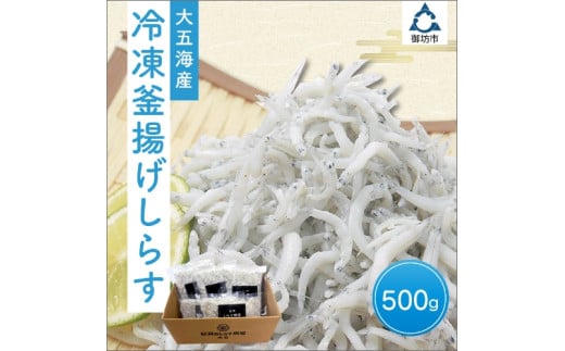 冷凍釜揚げしらす500g和歌山県御坊市13000魚介・海産物その他 魚介・海産物