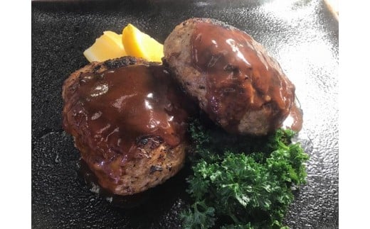 牛肉・豚肉 近江牛 生ハンバーグ (近江牛:鹿児島豚  7:3) 650g  (130g×5パック)    ソース付滋賀県草津市12000肉加工肉(ハム・ソーセージ等)