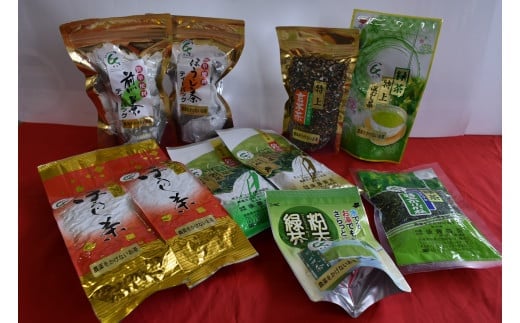 <後藤製茶>中津川産のお茶 各種詰め合わせ F4N-0992岐阜県中津川市11000お茶・飲料お茶