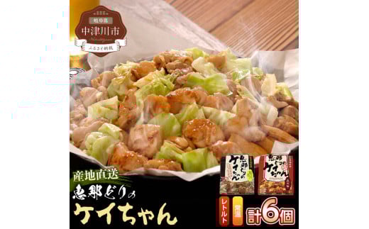 レトルト恵那どりケイちゃん 6個セット F4N-0442岐阜県中津川市11000肉その他 肉