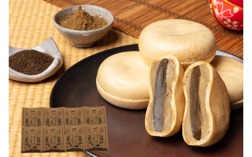 中津川市之瀬 和菓子のようなほうじ餡 「ほうじ&つぶほうじ最中アイス」 8個入 F4N-1195岐阜県中津川市12000菓子・スイーツアイス・ジェラート