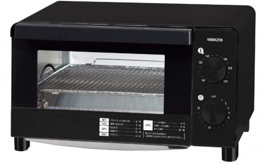 オーブントースター(4枚焼き/温度調節機能) YTC-FC123(B) 99750 F4N-2543岐阜県中津川市18000電化製品家電