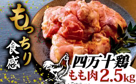 銘柄鶏 四万十鶏 もも肉 2.5kg ( 500g × 5パック ) | 切身 カットでかんたん時短セット カット済み 鳥肉 とりにく 鶏もも 冷凍 国産 ブランド 唐揚げ 煮物 鍋 チキン 南蛮 高知県 須崎市 TM045高知