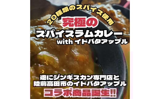 スパイスラムカレーwithイドバタアップル 6個愛知県豊田市30000鍋セット・総菜・加工食品総菜