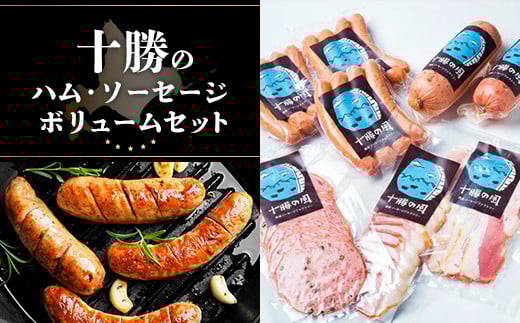 十勝のハム・ソーセージ ボリュームセット 【 ふるさと納税 人気 おすすめ ランキング ソーセージ ハム ベーコン マッシュソーセージ ビアシンケン ボンレスハム セット 北海道 鹿追町  】