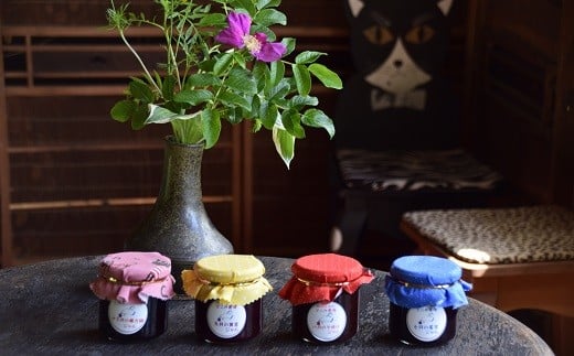 どこか農場の季節のミックスベリージャム四兄弟 + はちみつセット北海道中富良野町13000鍋セット・総菜・加工食品ジャム・はちみつ