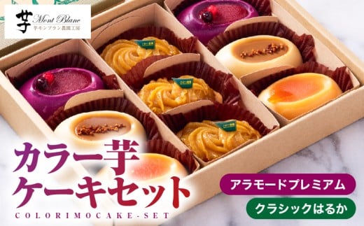 1979 カラー芋ケーキセット KN035-002鹿児島県鹿屋市17000菓子・スイーツケーキ・カステラ