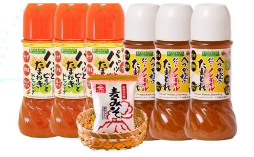 2012 玉ねぎドレッシングセット(玉ねぎドレッシング+ノンオイルたまどれ+即席みそ汁1食) KN016-016鹿児島県鹿屋市13000鍋セット・総菜・加工食品その他 鍋セット・総菜・加工食品