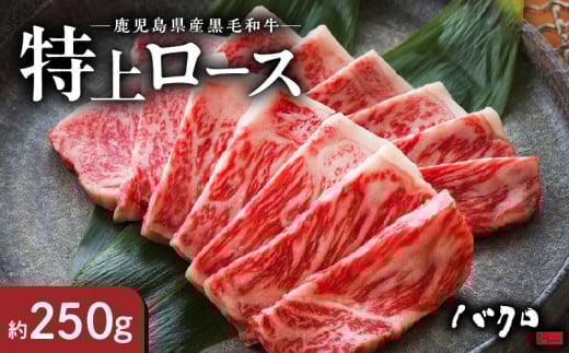 特上ロース焼肉 250g A152-003鹿児島県奄美市23000肉牛肉