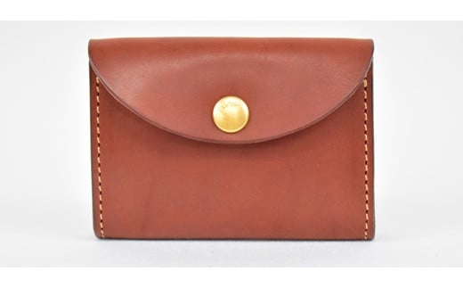 【minca】 栃木レザーのコインケース 小銭入れ カードも入る コンパクト/Coin purse 02/チョコ 475【雑貨 ファッション 人気 おすすめ 】栃木県栃木市33000衣類・装飾品・工芸品財布
