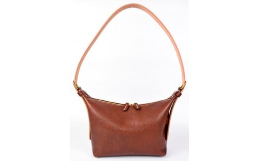 【minca】】栃木レザーのショルダーバッグ02M 斜めがけ コンパクトサイズ/Shoulder bag 02M/チョコ 533【かばん ファッション 人気 おすすめ 】栃木県栃木市127000衣類・装飾品・工芸品鞄・バッグ