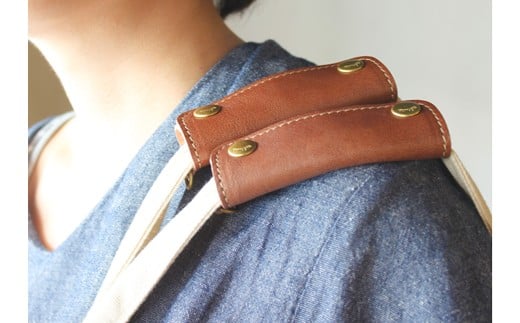 栃木レザー使用|バッグの本革持ち手カバー 2個セット|Handle cover|チョコ|minca(全7色)栃木県栃木市12000衣類・装飾品・工芸品鞄・バッグ