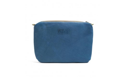 天神ワークス レザーサコッシュSP05【COBALT BLUE】【かばん ファッション 人気 おすすめ 】栃木県栃木市77000衣類・装飾品・工芸品鞄・バッグ