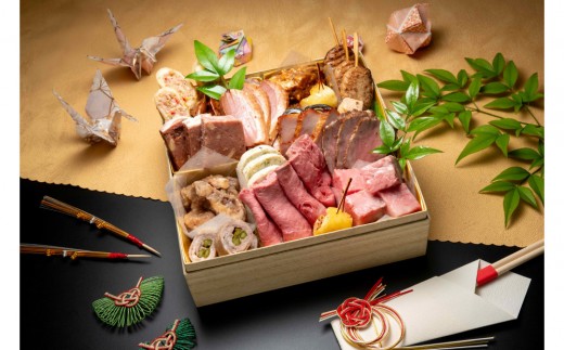 【蔵の街とちぎ】栃木グランドホテル特撰肉づくし生おせち《匠/たくみ》栃木県栃木市65000鍋セット・総菜・加工食品その他 鍋セット・総菜・加工食品