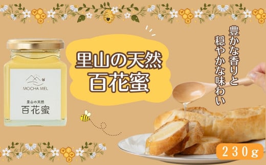里山の天然 百花蜜 230g 無添加 国産 非加熱 はちみつ 蜂蜜 ハチミツ岩手県洋野町17000鍋セット・総菜・加工食品ジャム・はちみつ